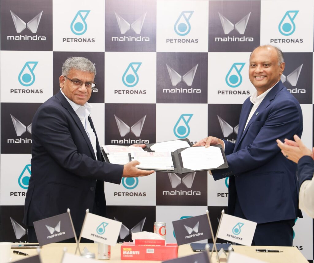 PETRONAS Lubricants India Secures Aftermarket Service Fill Contract from Mahindra Automotive Division, Strengthening Its Presence in India
