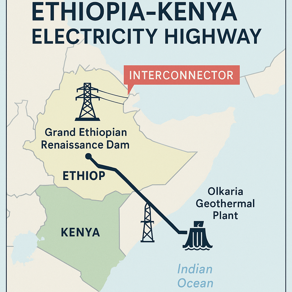 The $1 billion ‘electricity highway’ enables Ethiopia and Kenya to share their power
