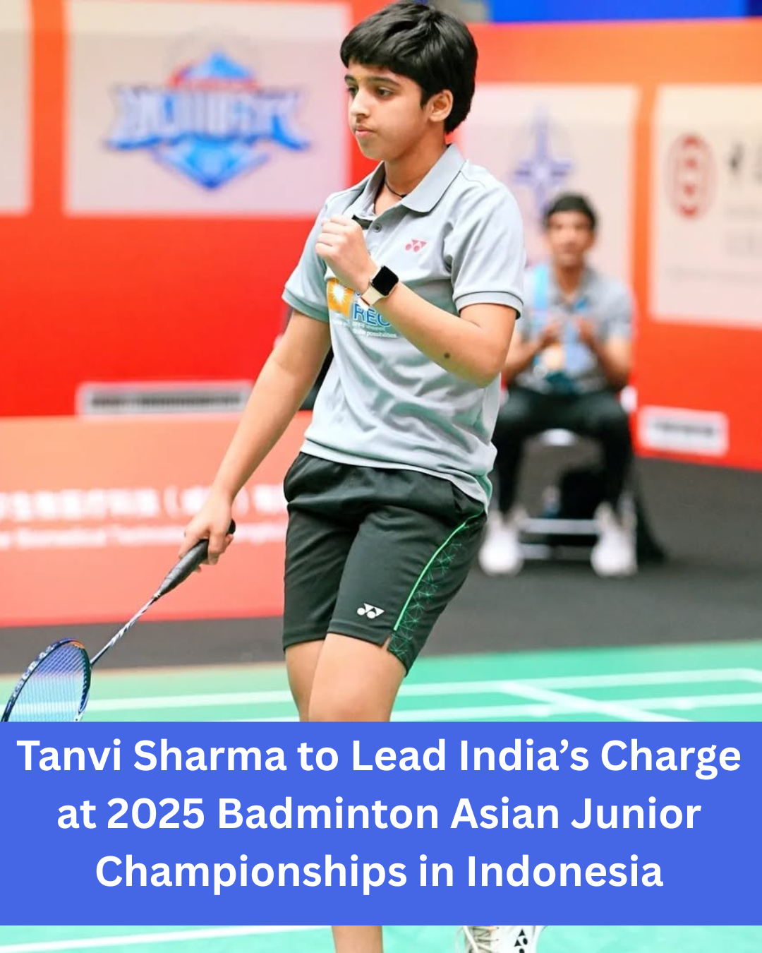 Tanvi Sharma to Lead India’s Charge at 2025 Badminton Asian Junior Championships in Indonesia