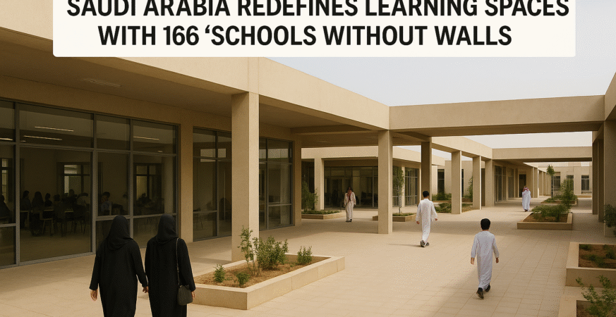 Saudi Arabia Redefines Learning Spaces with 166 ‘Schools Without Walls’