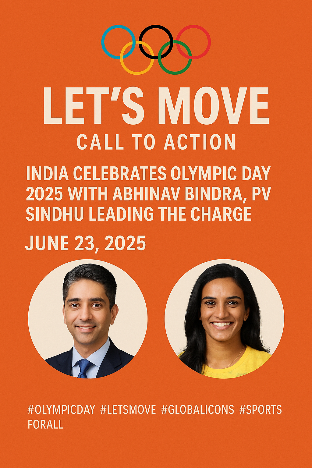 India Celebrates Olympic Day 2025 with a Powerful “Let’s Move” Call to Action