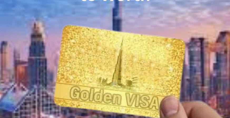 UAE Slashes Golden Visa Threshold for Indians — A Strategic Shift from Wealth to Worth