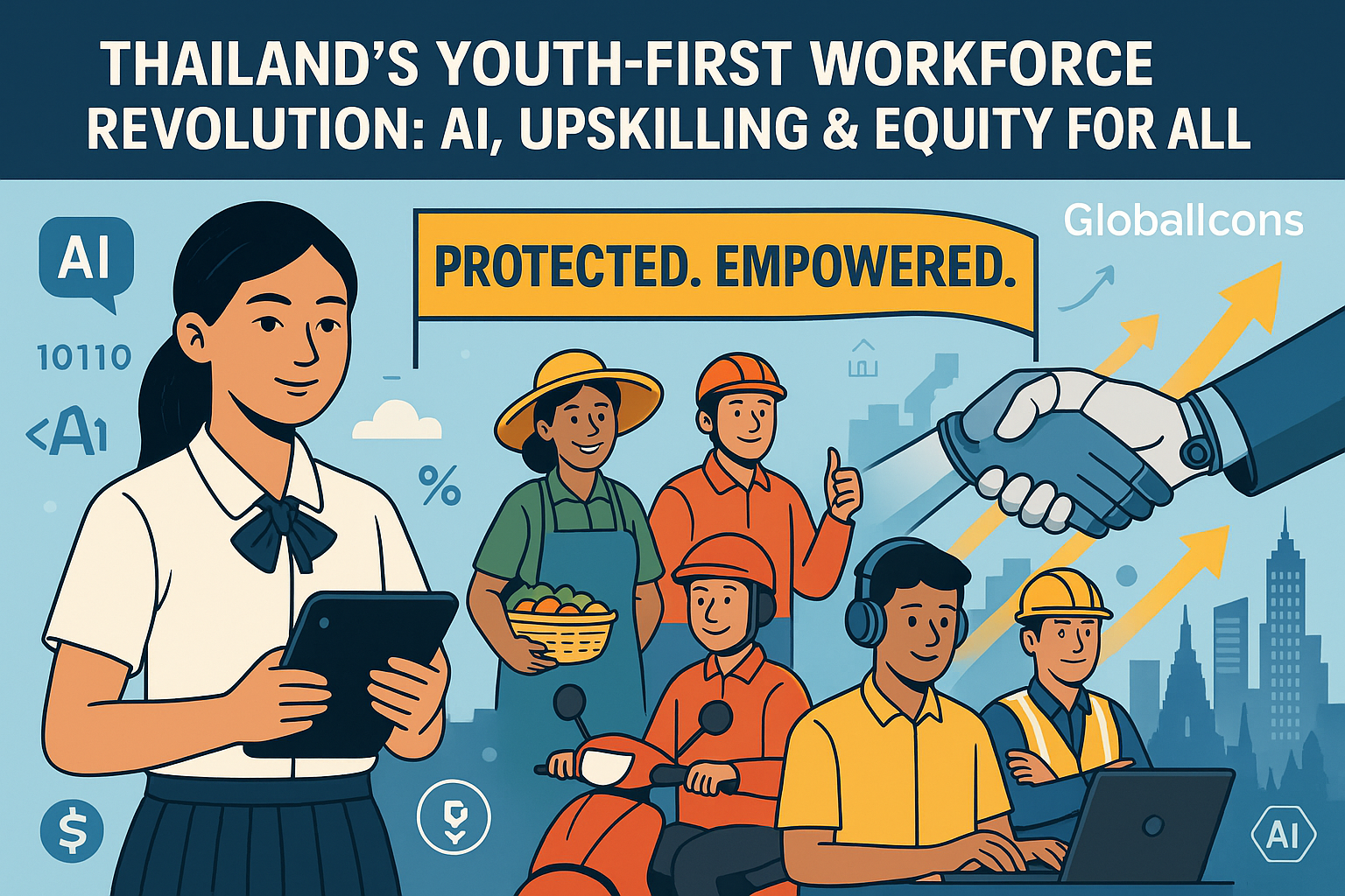 Thailand Unveils Bold Workforce Vision: 5 New Policies to Empower Youth & Reshape Employment