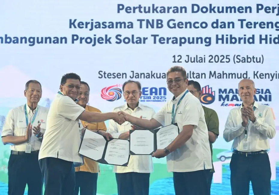 Malaysia Unveils Hybrid Hydro-Solar and Green Hydrogen Hub in Terengganu