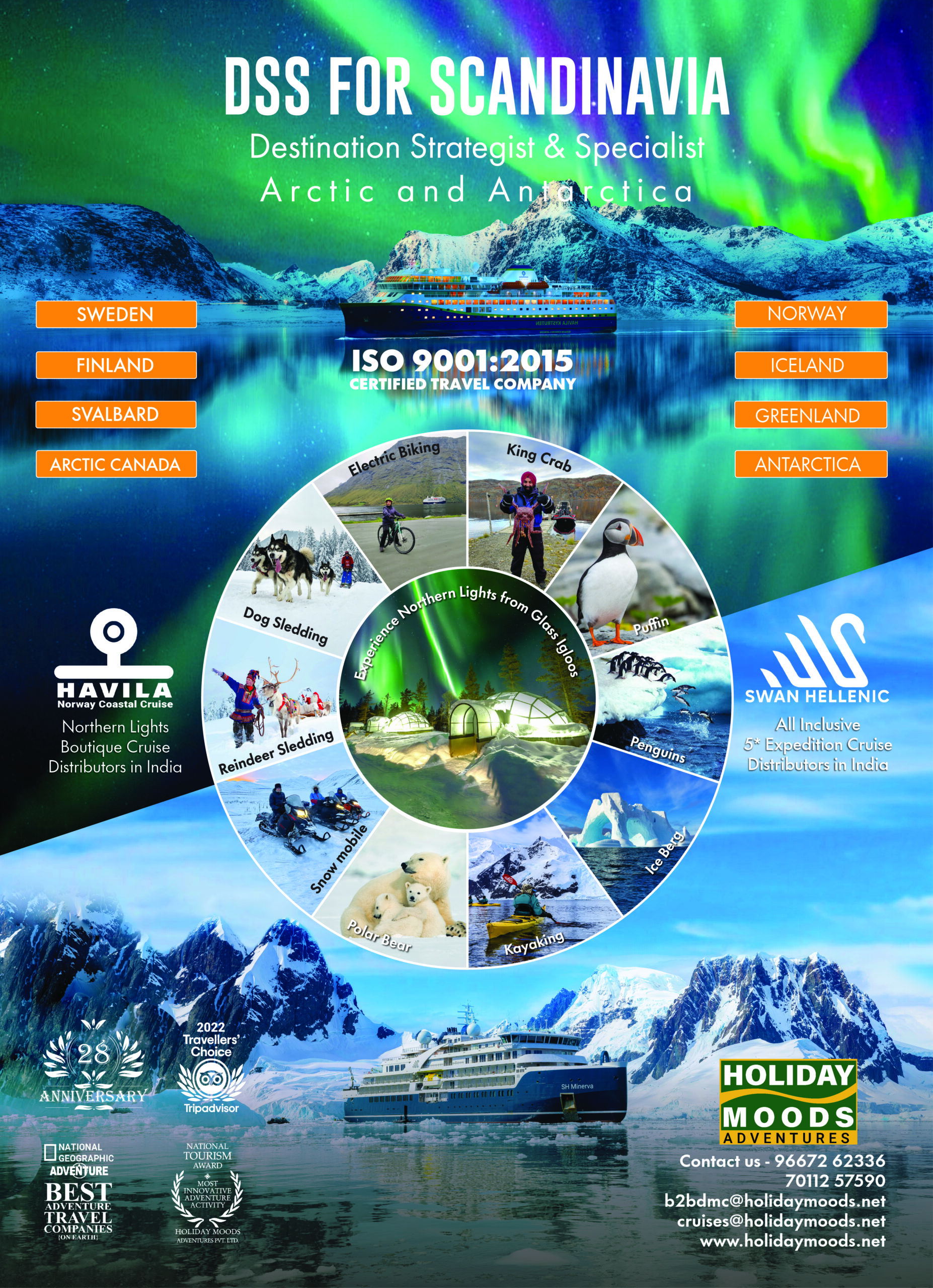 Holiday Moods Adventures Pvt. Ltd. India’s First Destination Strategy & Specialist for the B2B Travel Trade
