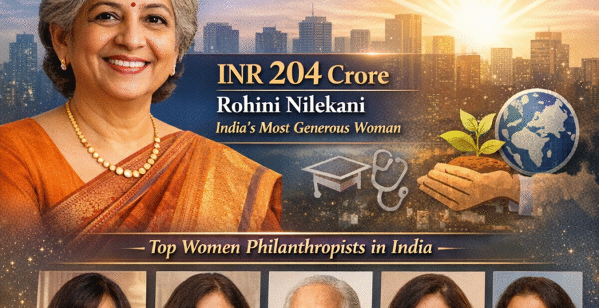 Rohini Nilekani Tops EdelGive Hurun India Philanthropy List 2025 as India’s Most Generous Woman