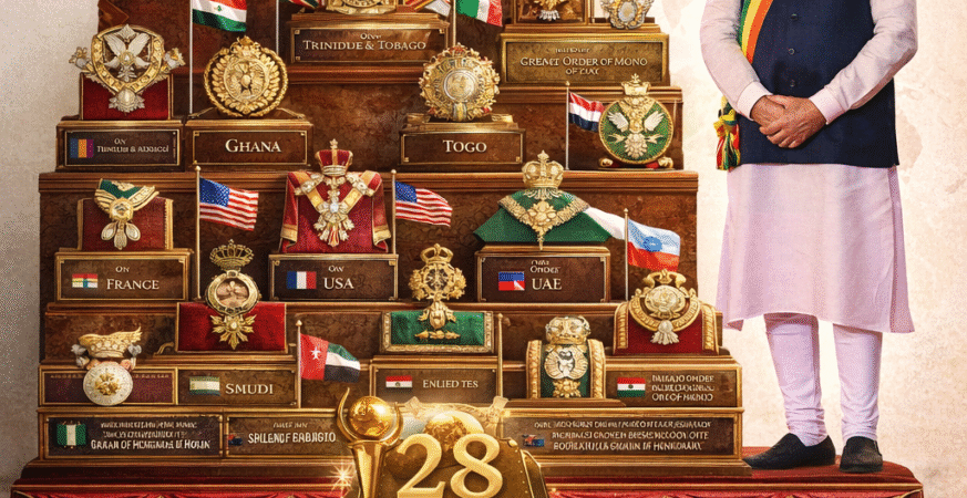 Global Honours for PM Modi