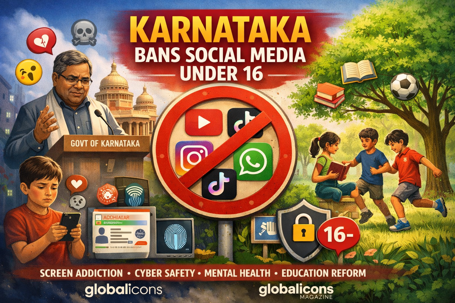 Karnataka Moves to Shield Young Minds,